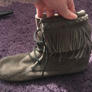 Minnetonka Fringe Booties